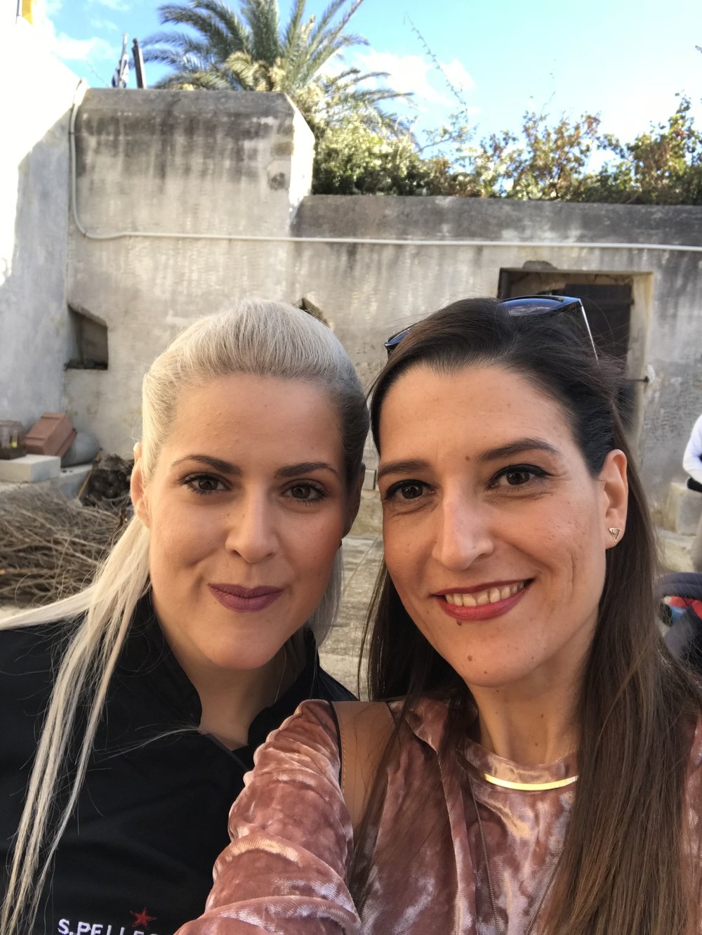 Με την chef Κωνσταντίνας Βούλγαρη – Κοντεσοπούλου